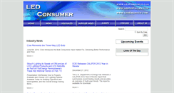 Desktop Screenshot of ledconsumer.com